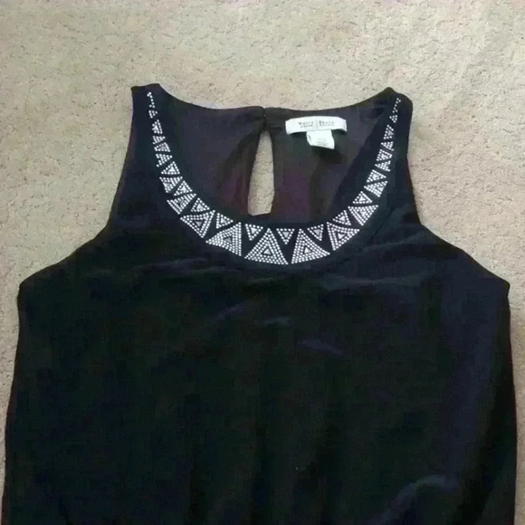 WHITE HOUSE‎ BLACK MARKET SLEEVELESS EMBELLISHED DRESS SIZE S - Picture 3 of 10